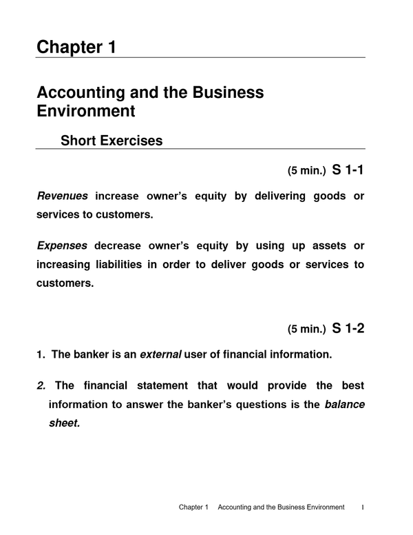 Solutions Manual For Accounting 8th Edition International version By Horngren