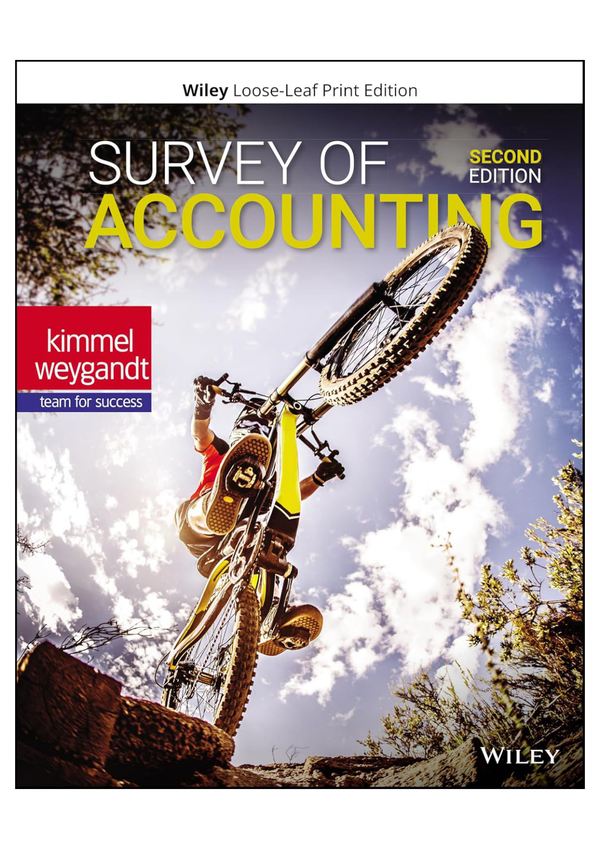 Solutions for each chapter and Solution manual for Survey of Accounting, 2nd Edition by Paul D. Kimmel