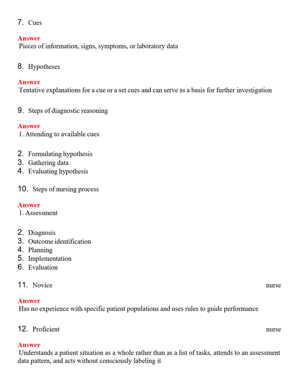 NUR 2092 HEALTH ASSESSMENT EXAM 4 | NEW FULL QUESTIONS AND ANSWERS 100% CORRECT
