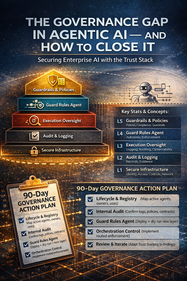 Who Controls the Agents? The Governance Imperative in Enterprise AI