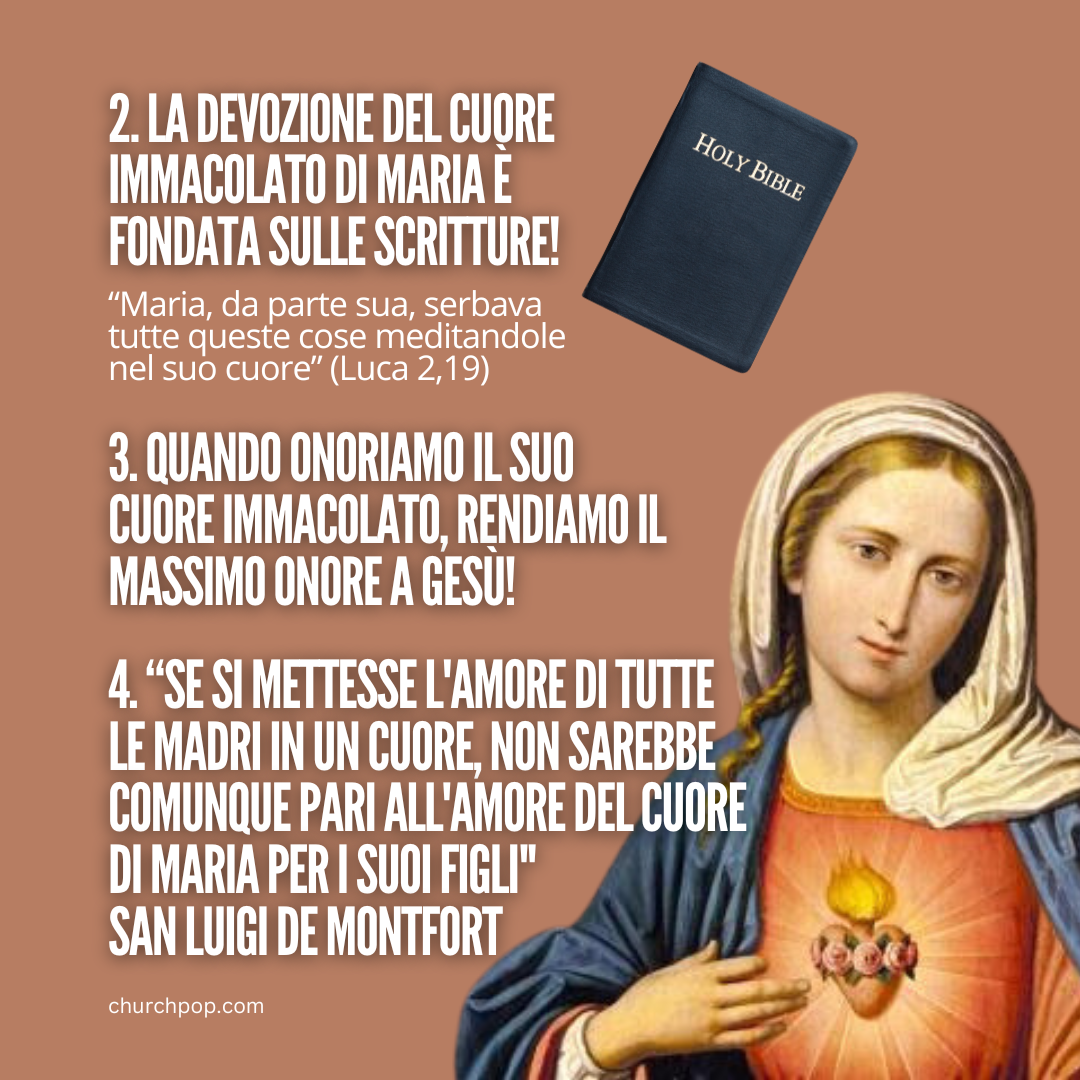 6 Cose da Sapere sul Cuore Immacolato di Maria