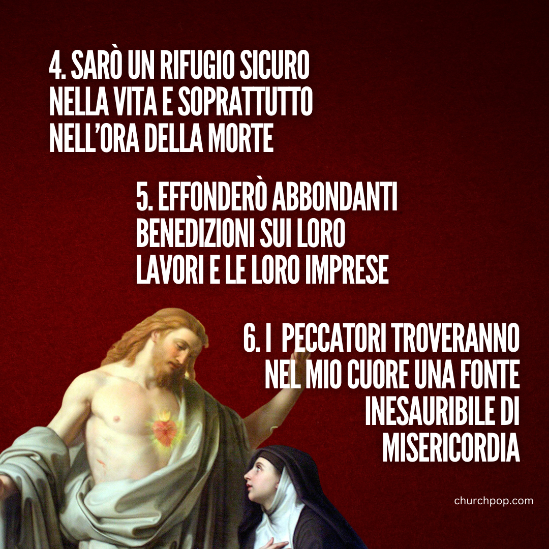 Le 12 Promesse del Sacro Cuore di Gesù