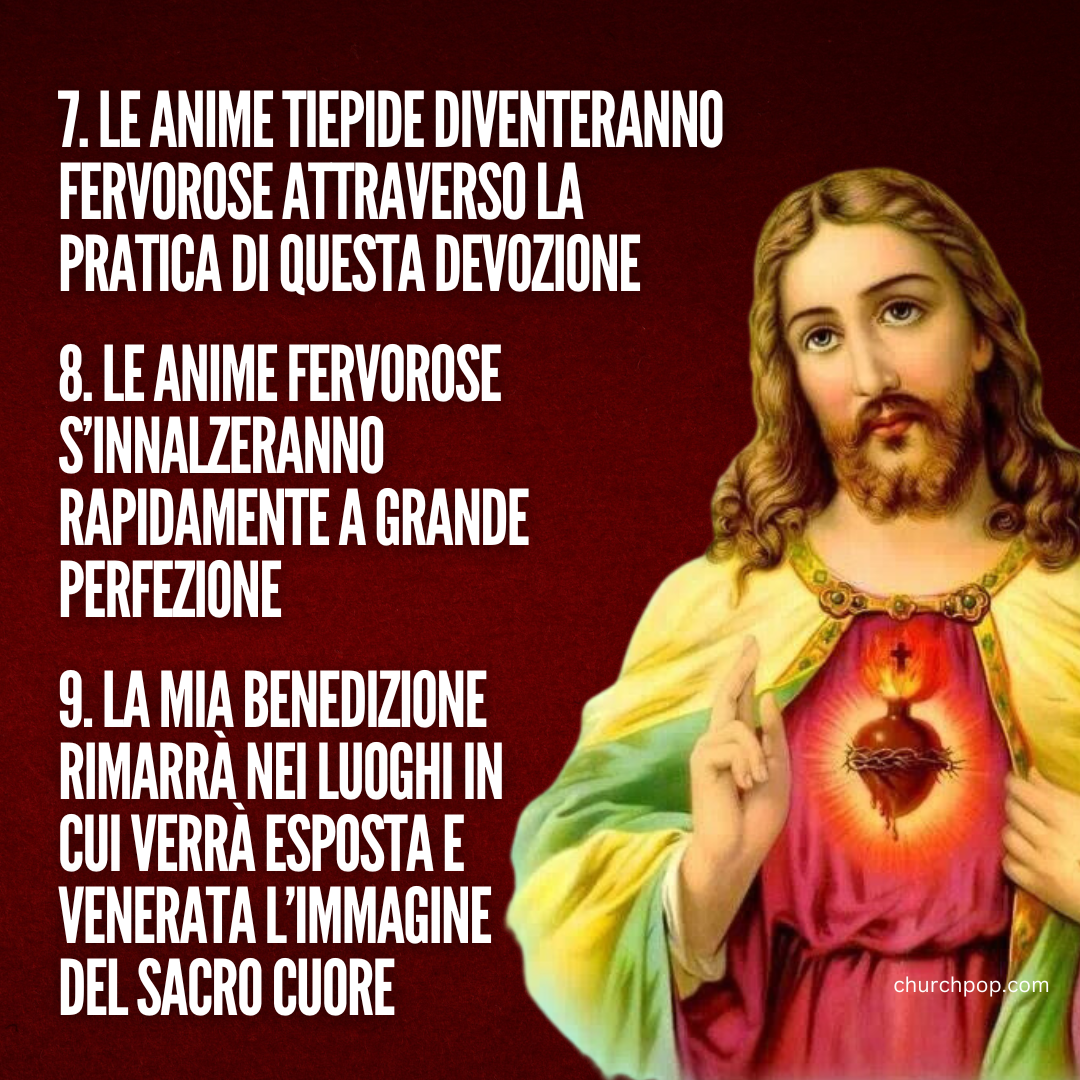 Le 12 Promesse del Sacro Cuore di Gesù