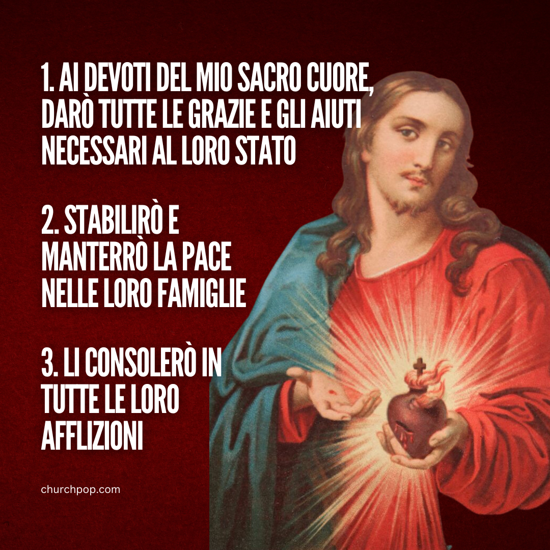 Le 12 Promesse del Sacro Cuore di Gesù