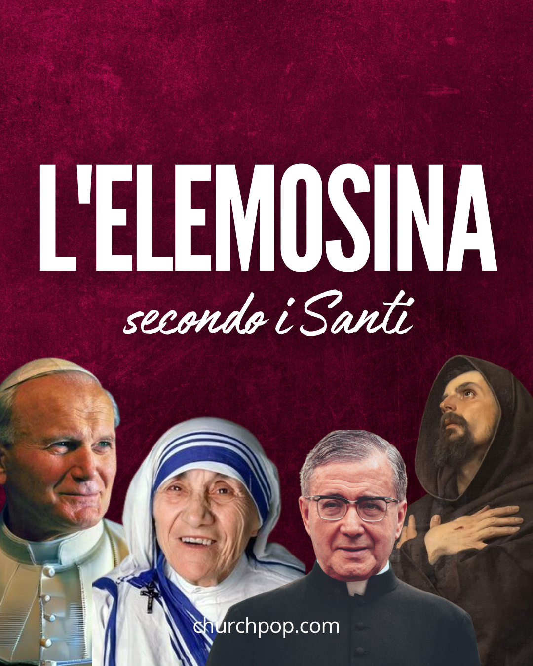 L'Elemosina fa bene all'Anima, lo confermano i Santi!