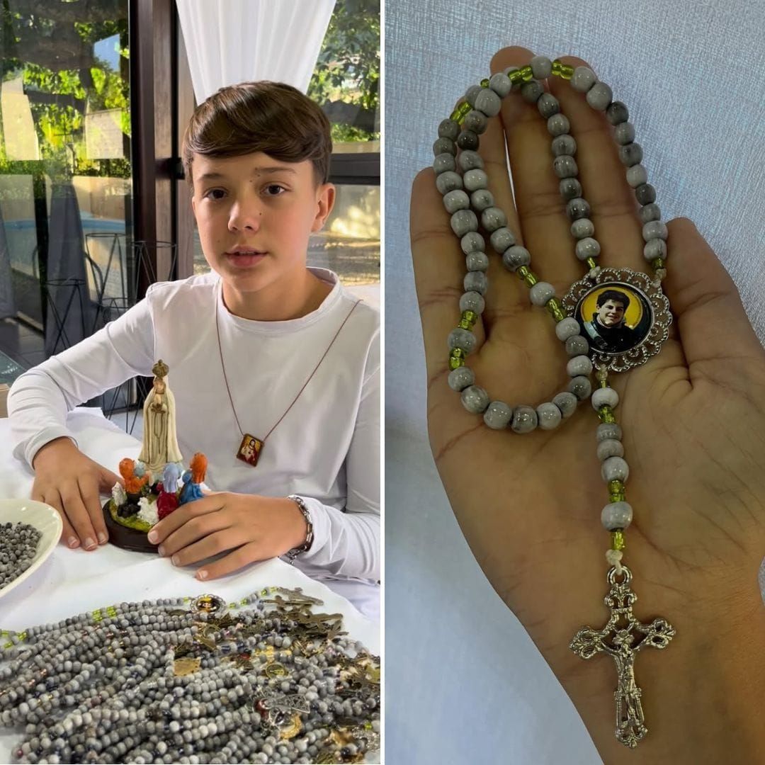 Samuel ha 12 anni e una Missione Speciale: creare Rosari per i Bambini Ricoverati in Ospedale