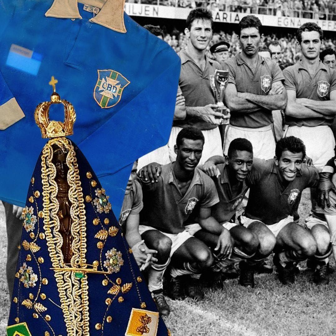La Vergine Maria ha ispirato la Maglia Blu della Nazionale di Calcio Brasiliana