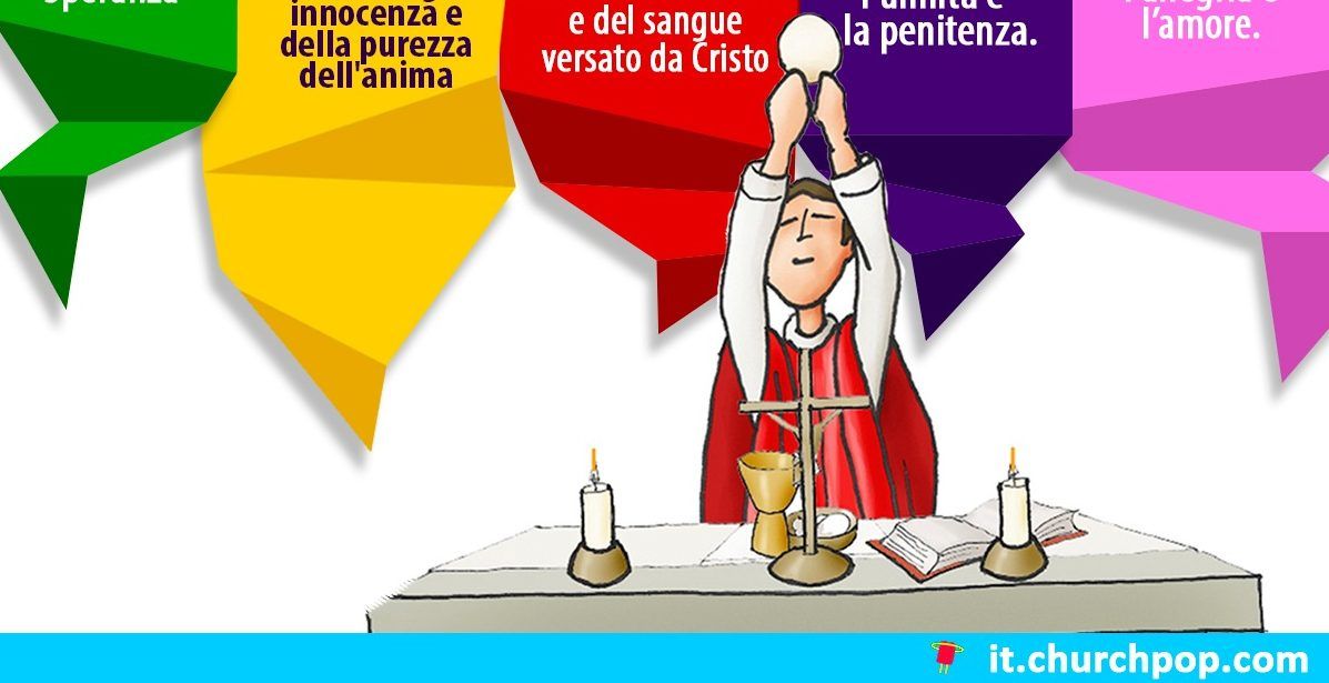 Tutto Quello che Non Sapevi sui Colori Liturgici [INFOGRAFICA]