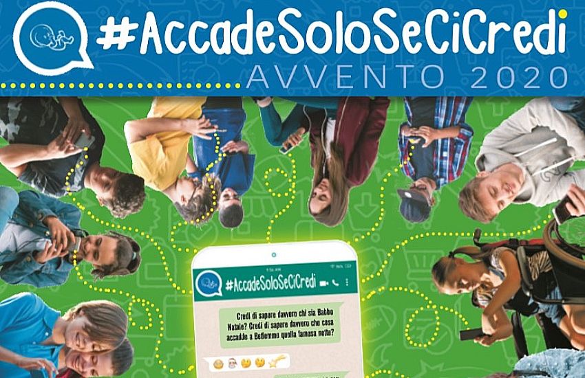 #AccadeSoloSeCiCredi Avvento social per preadolescenti