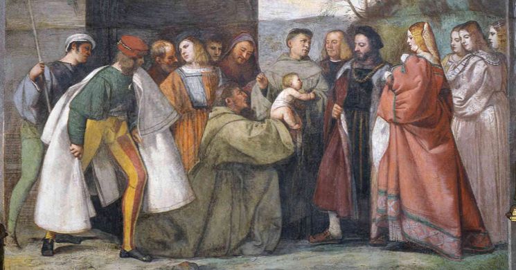 Sant'Antonio e il neonato che parla