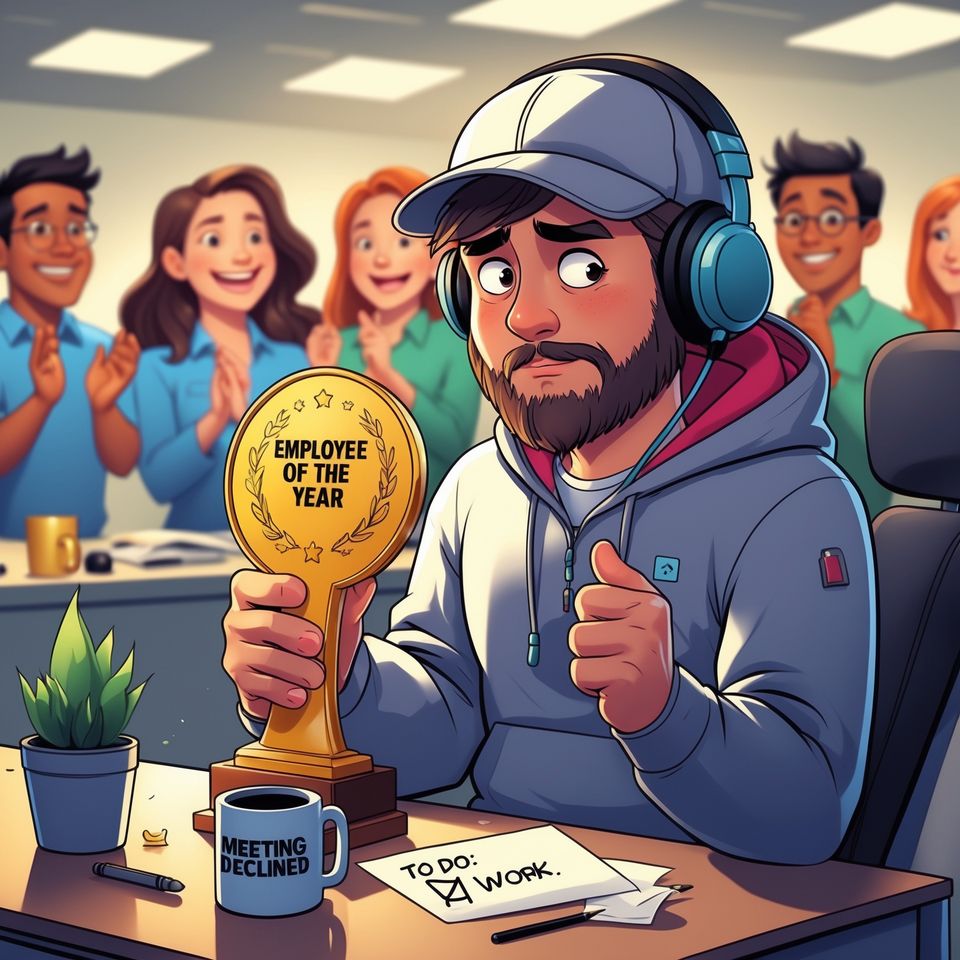 The Efficiency Conspiracy: How Pretending to Care Less Made Me Employee of the Year