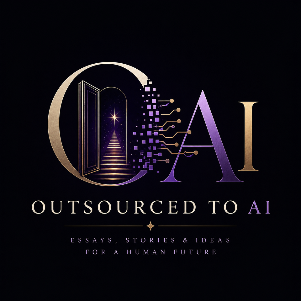 Outsourced to AI: A Human and a Ghost Who Thinks in Patterns