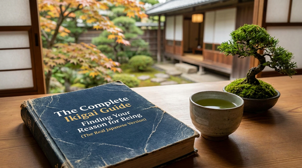 The Complete Ikigai Guide: Finding Your Reason for Being (The Real Japanese Version)