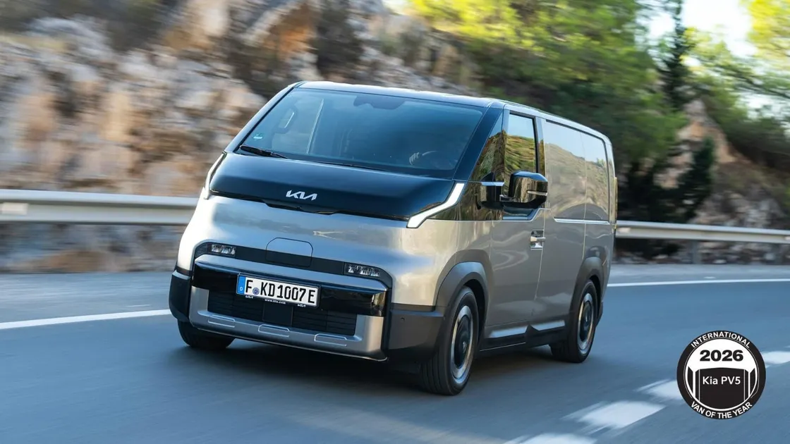 Kia PV5 wins 2026 International Van of the Year