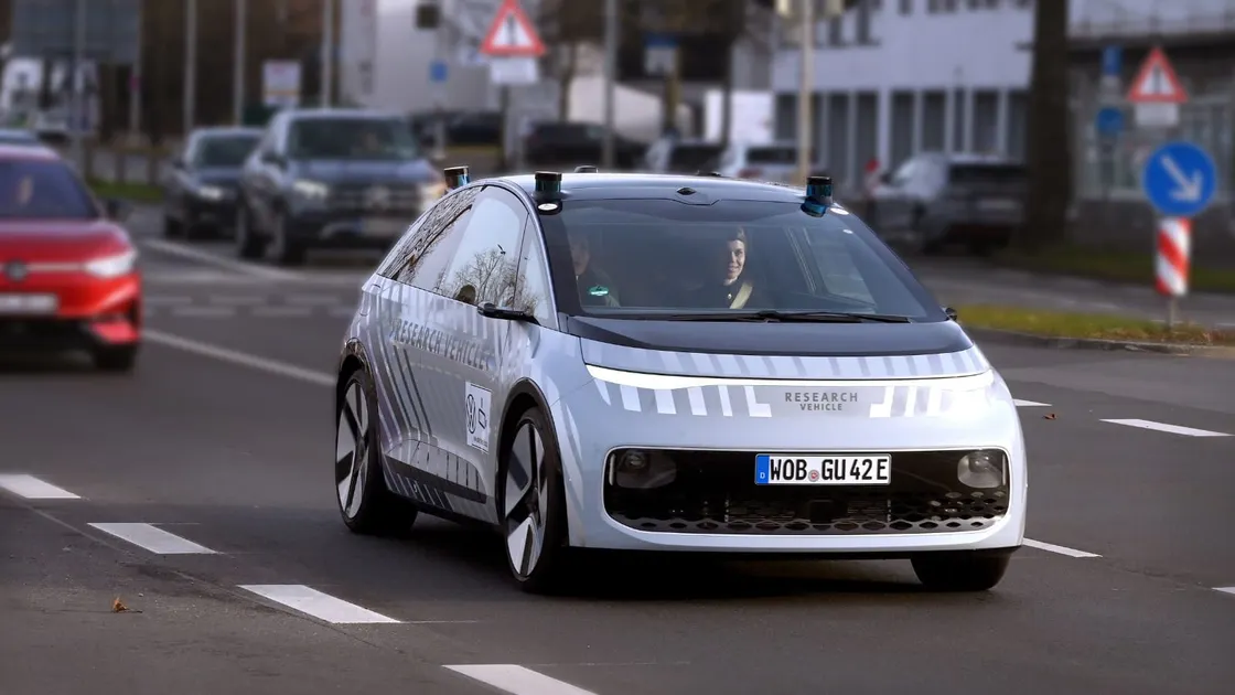 VW autonomous car.