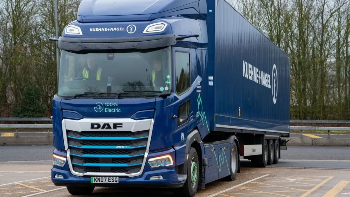 First electric truck crosses the Channel Tunnel on 1,700km UK to Germany run