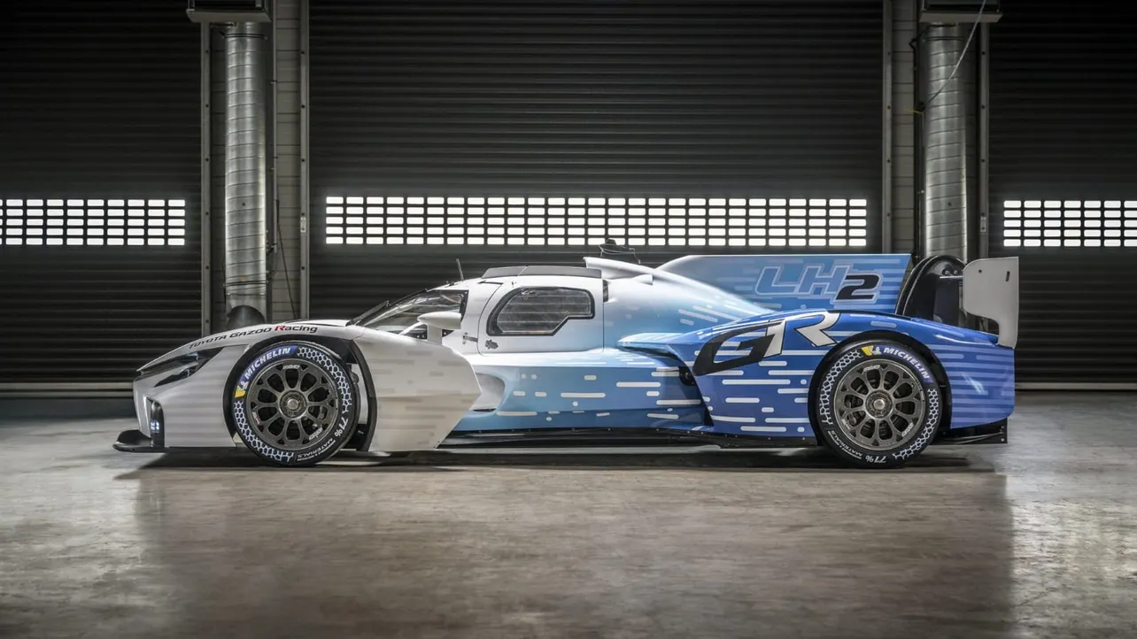 Toyota Gazoo Racing hydrogen-fuelled GR LH2 Racing Concept at Le Mans
