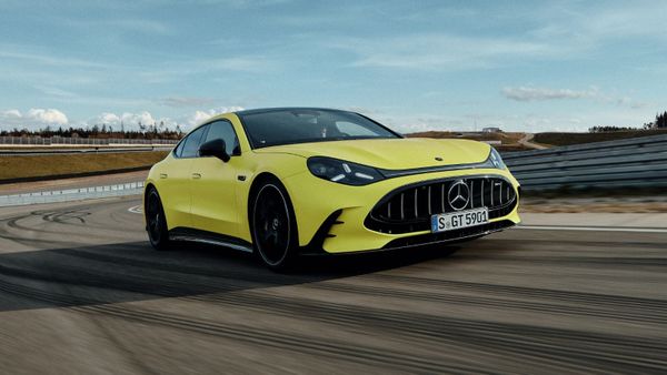 Mercedes-AMG's electric flagship has 1,153 hp - and pretends to be a V8