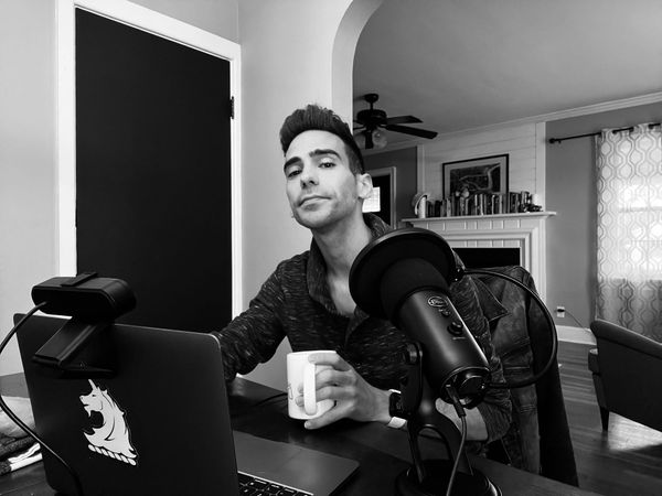 Me in my former residence in Knoxville before I tore my achilles. Photo by Me. 