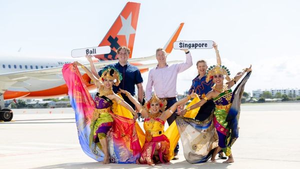 Jetstar to start flying Sunshine Coast to Singapore via Bali