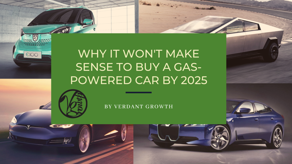 Why It Won't Make Sense to Buy a Gasoline-Powered Car by 2025