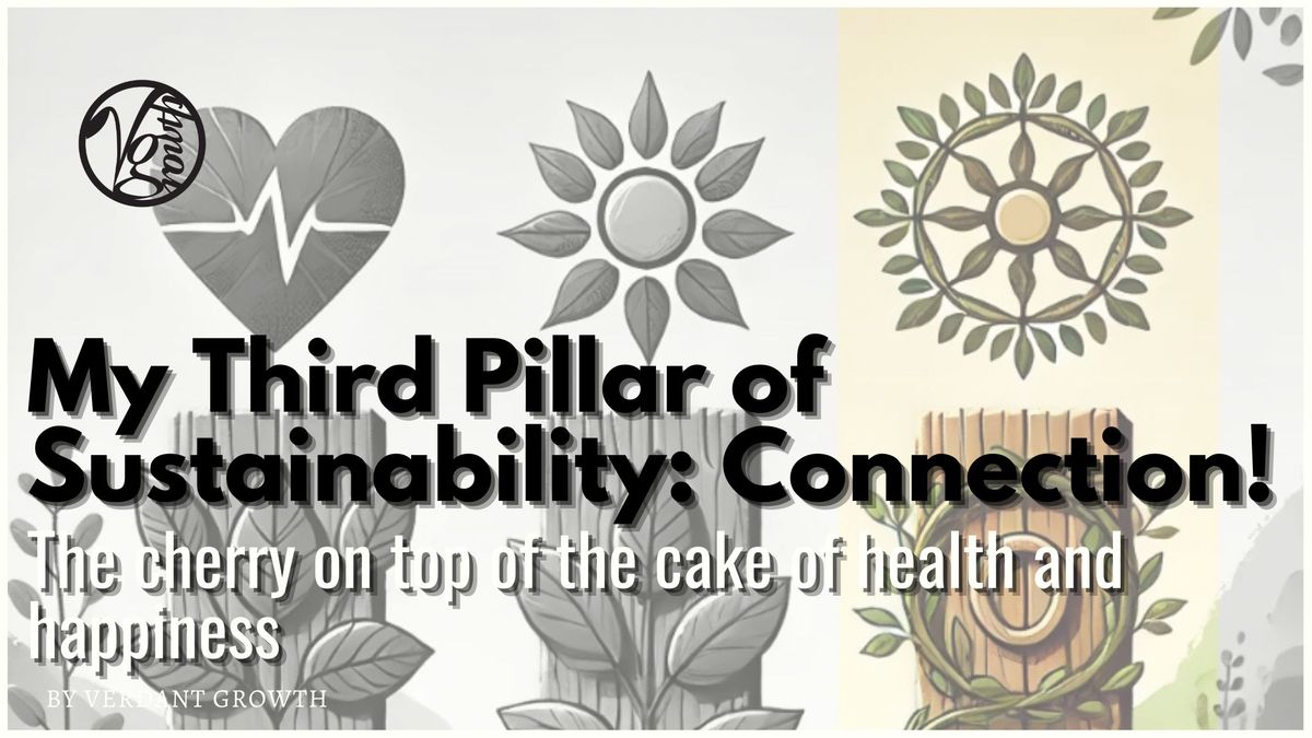 My Third Pillar of Sustainability - Connection