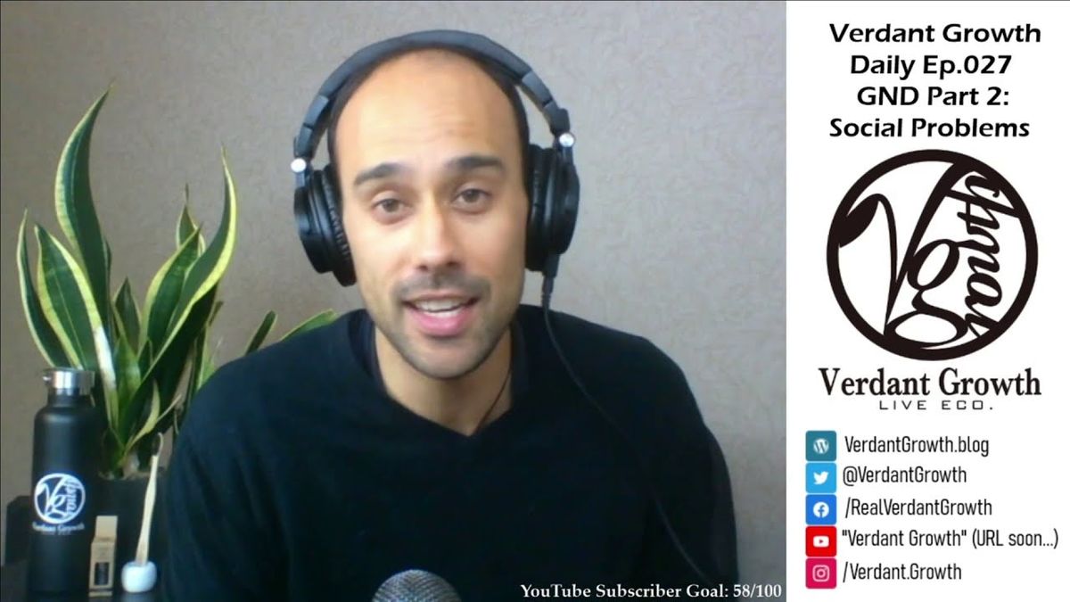 The VG Daily: 027 - The Green New Deal Part 2: Social Problems from Climate Change