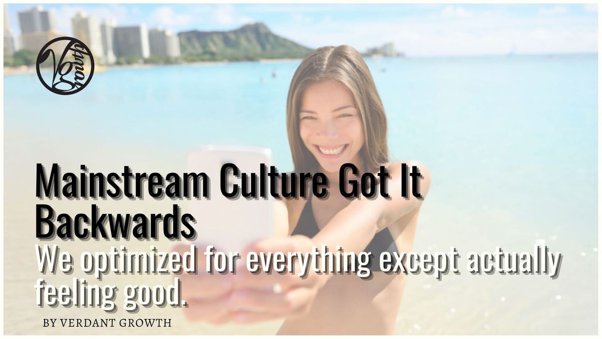 Mainstream Culture Got It Backwards