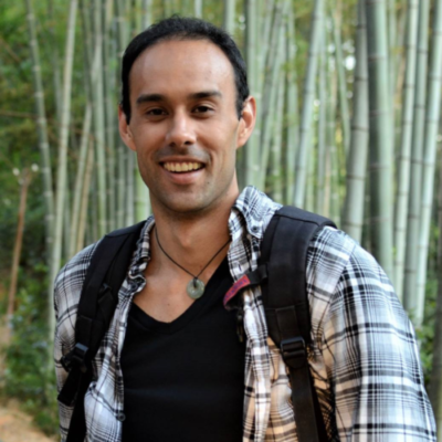 Me in a bamboo forest in Japan!