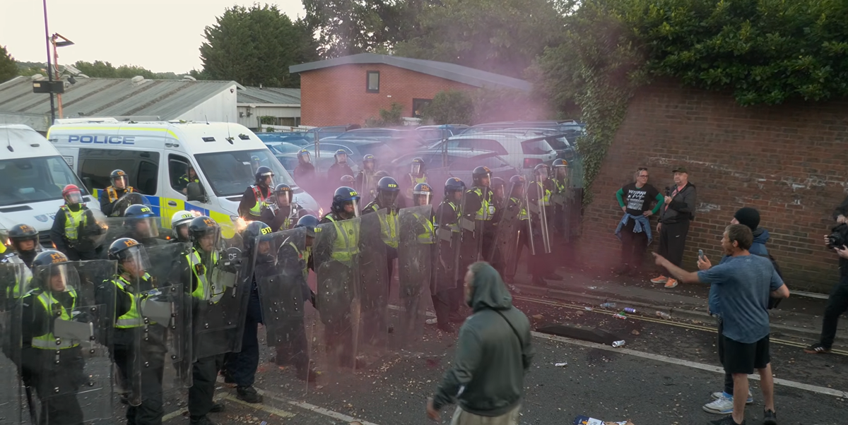 Monthly Briefing: Racist riots break out in Southampton and Belfast