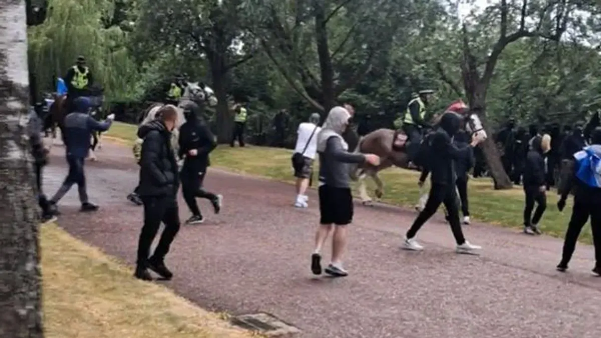 Monthly Briefing: Racist rally in Glasgow descends into violence