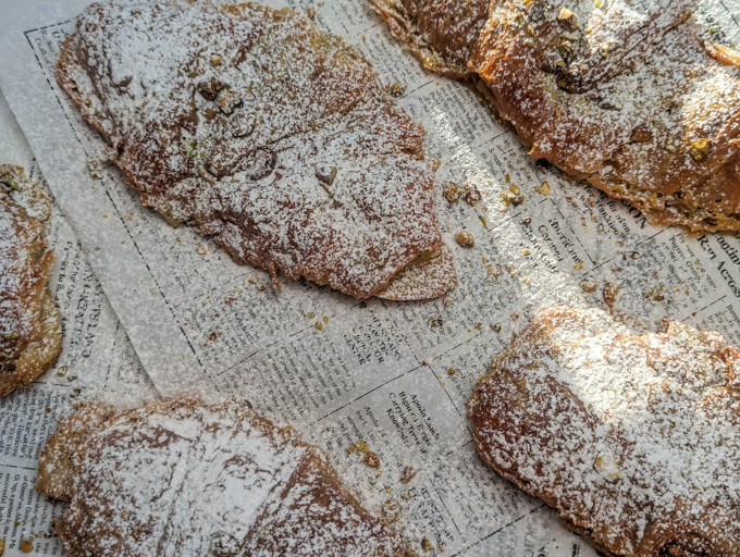 Pistachio Croissants