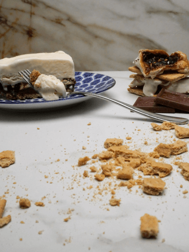 S'mores Ice Cream Cake
