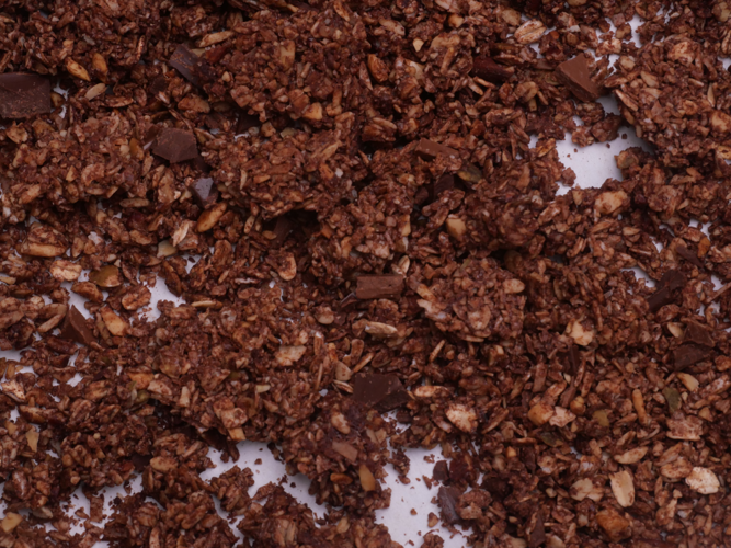 Homemade Double Chocolate Granola Recipe