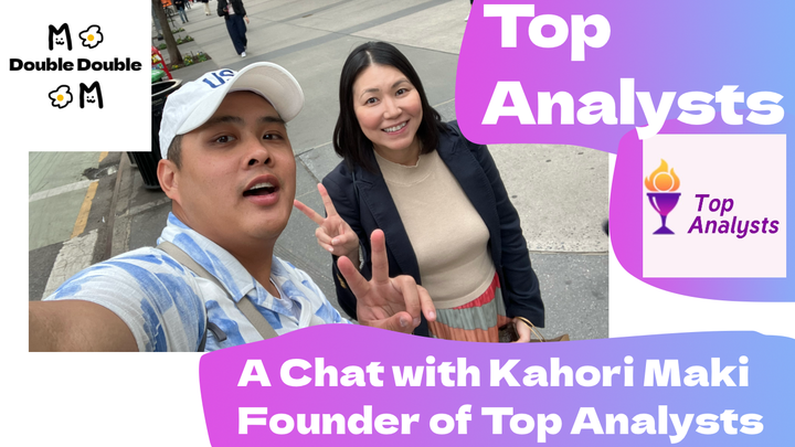 Chatting Finance & The Top Analysts Platform w/ Founder Kahori Maki | Double Double Ep. 12