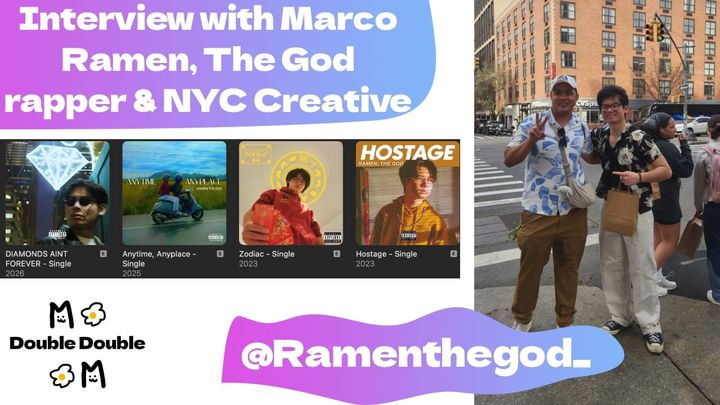 Interview with Marco "Ramen, The God" rapper & NYC Creative | Double Double Ep. 13 ‪@ramenthegod‬