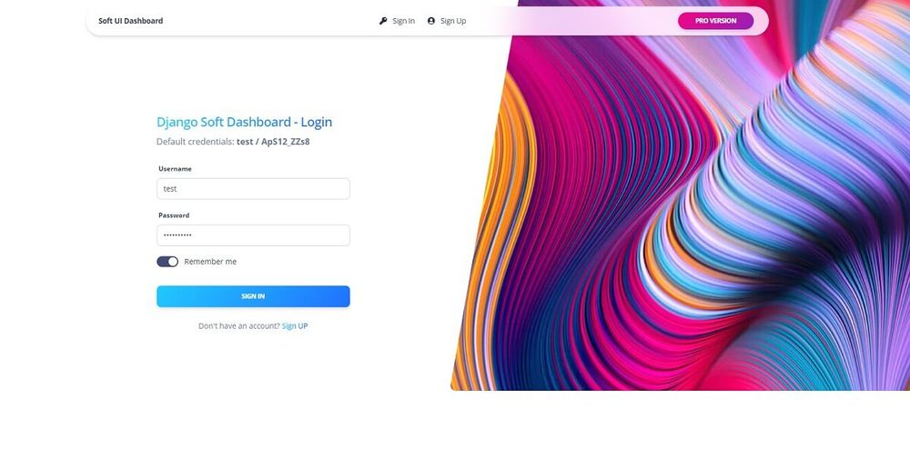 Open-source Django Dashboard crafted in Bootstrap 5, latest Django version and Soft UI.