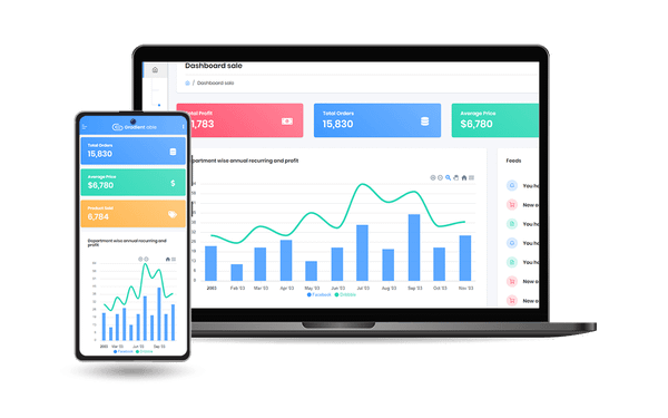 Django Gradient PRO - Updated with Celery, OAuth, DataTables, Charts, File Manager