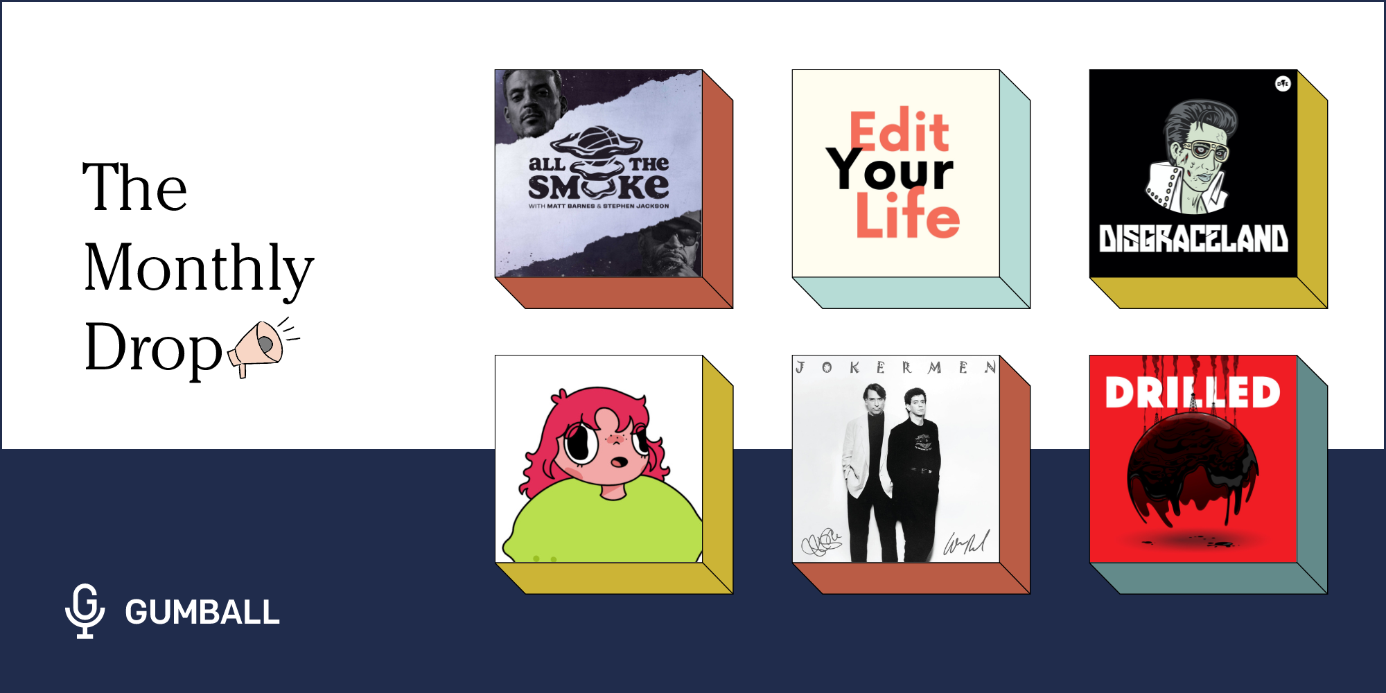 collage of 6 shows graphic