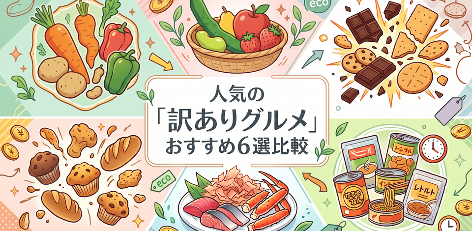 楽天市場で買える！人気の「訳ありグルメ」おすすめ6選比較