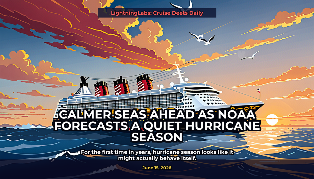 Calmer Seas Ahead as NOAA Forecasts a Quiet Hurricane Season