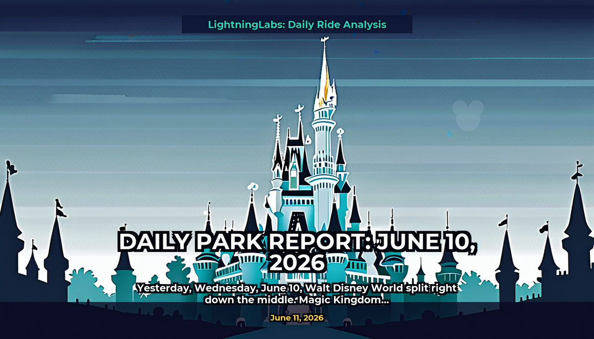 Daily Park Report: June 10, 2026