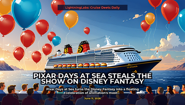 Pixar Days at Sea Steals the Show on Disney Fantasy