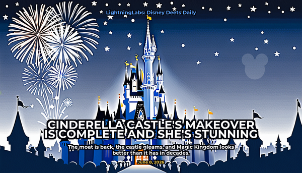 Cinderella Castle's Makeover Is Complete and She's Stunning