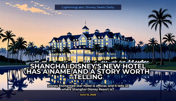 Shanghai Disney's New Hotel Has a Name and a Story Worth Telling