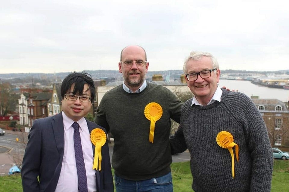 May be an image of 3 people