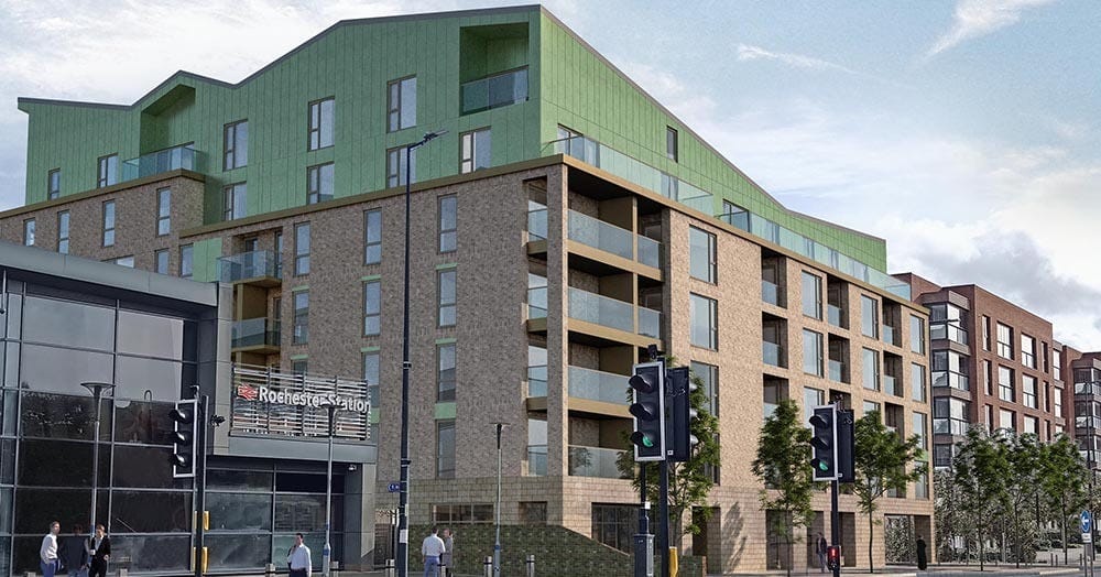 Side CGI - Pullman House, Corporation Street, Rochester, Kent