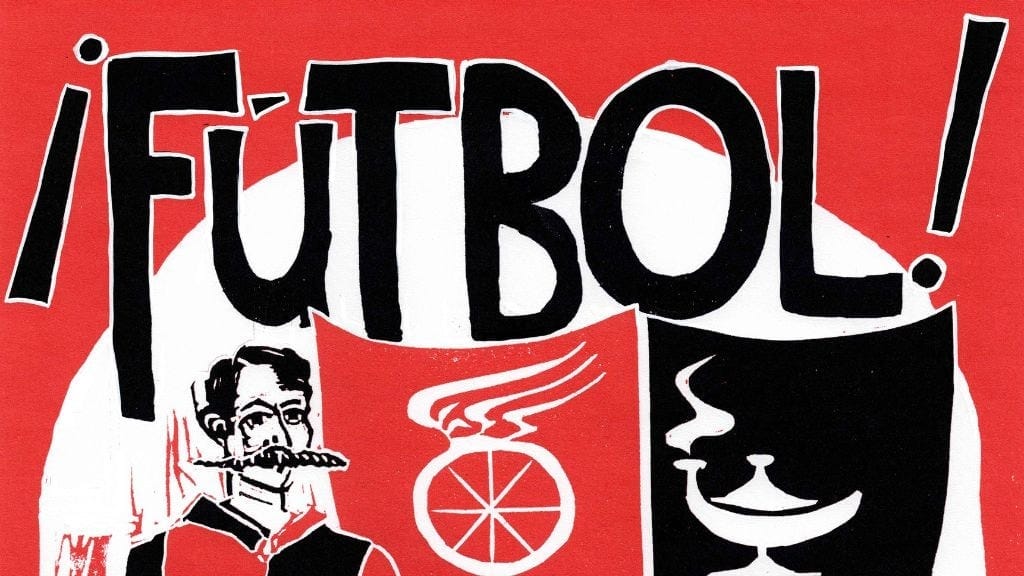 Project image for Futbol! An Isaac Newell tea towel from Medwayish