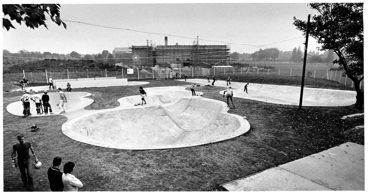 The glory days of the Black Lion Skatepark