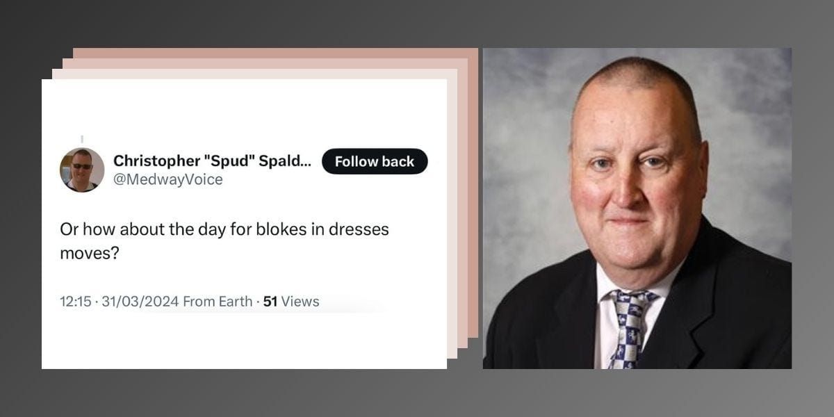 Cllr Spalding and the anti-trans tweet